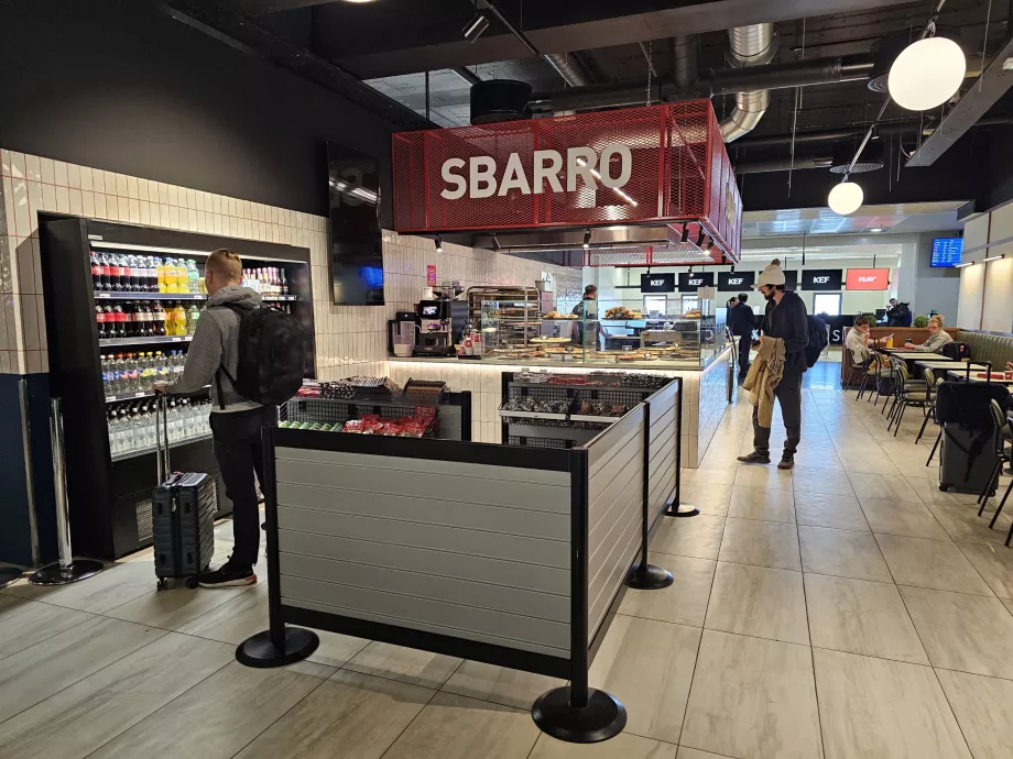 Restaurant Sbarro, non-schengen part