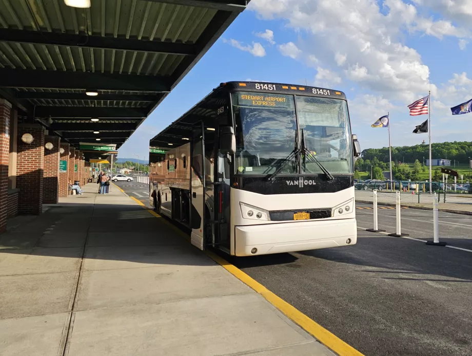 Megabus to downtown New York