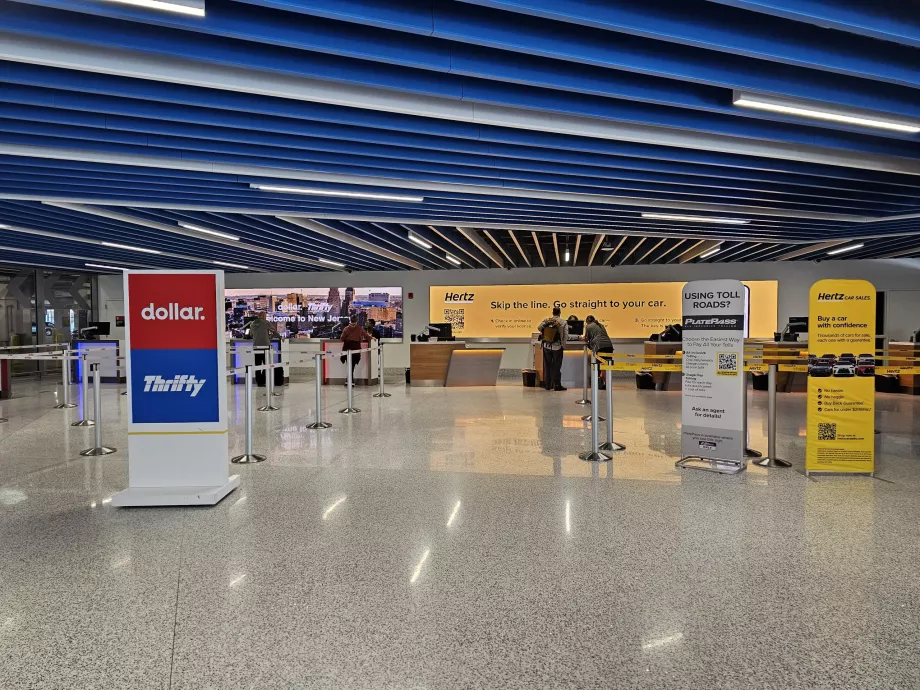 Car rental centre