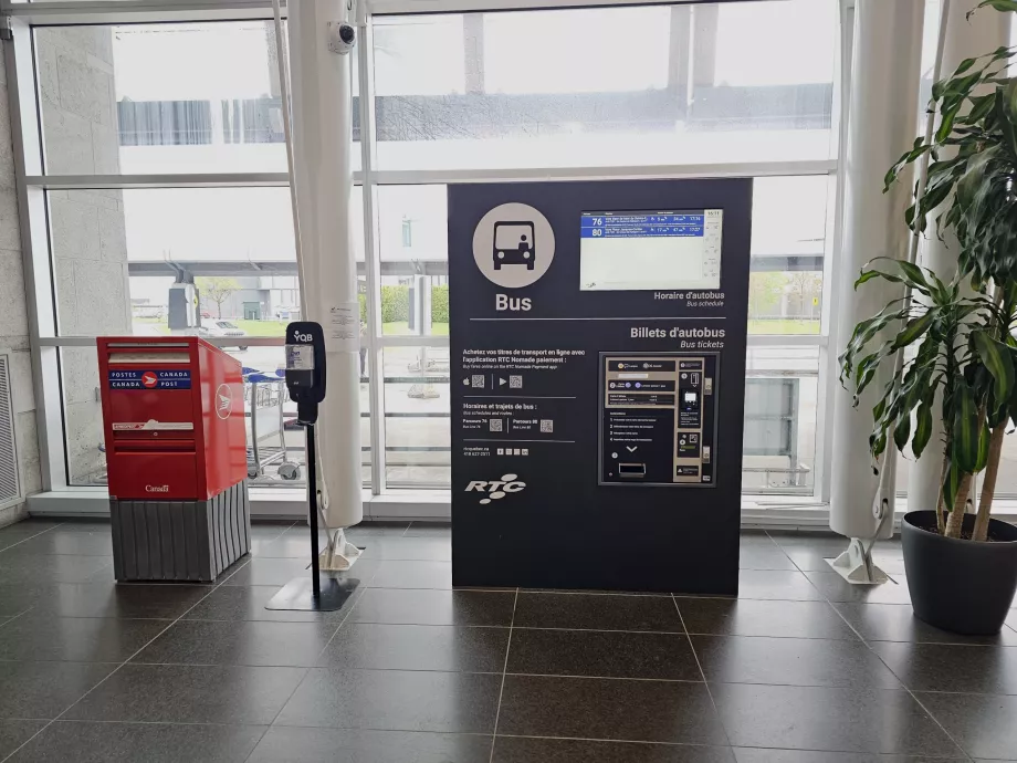 Automatic bus ticket machine