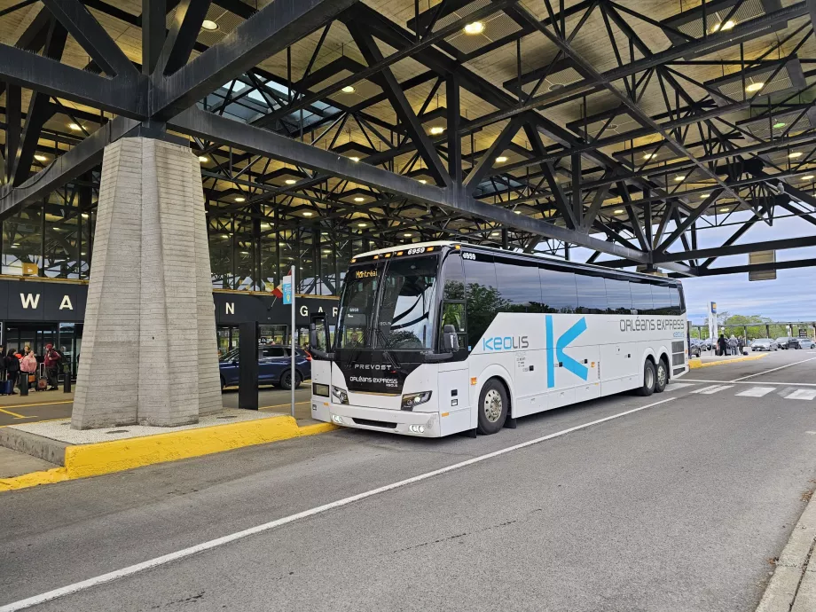Keolis bus stop