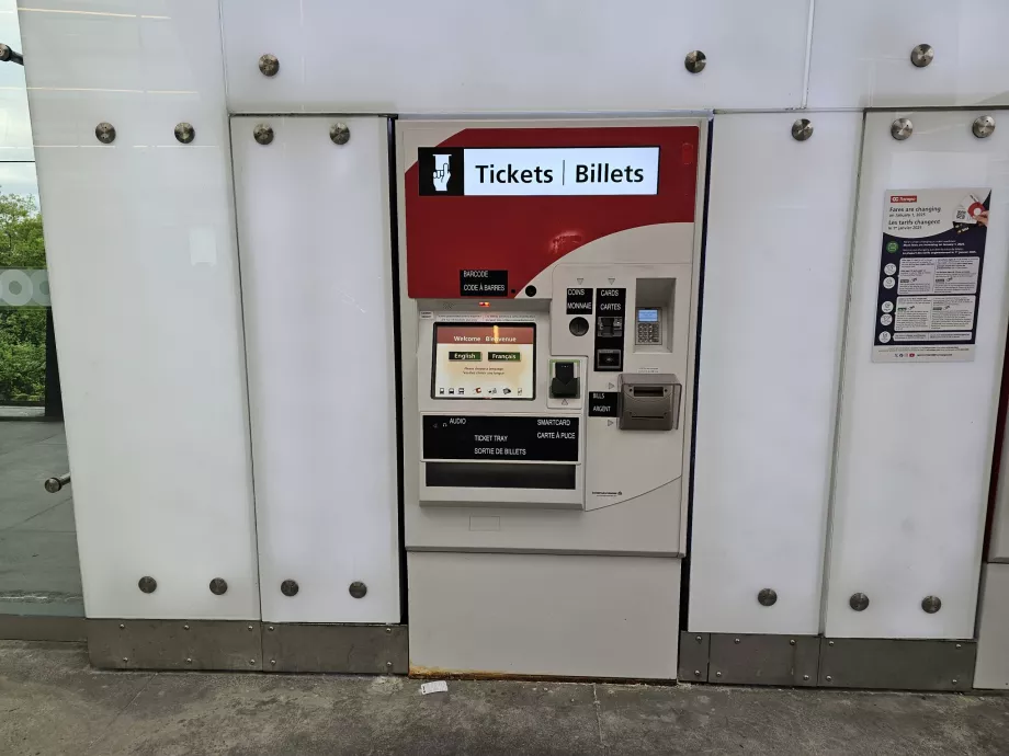 Ticket vending machine