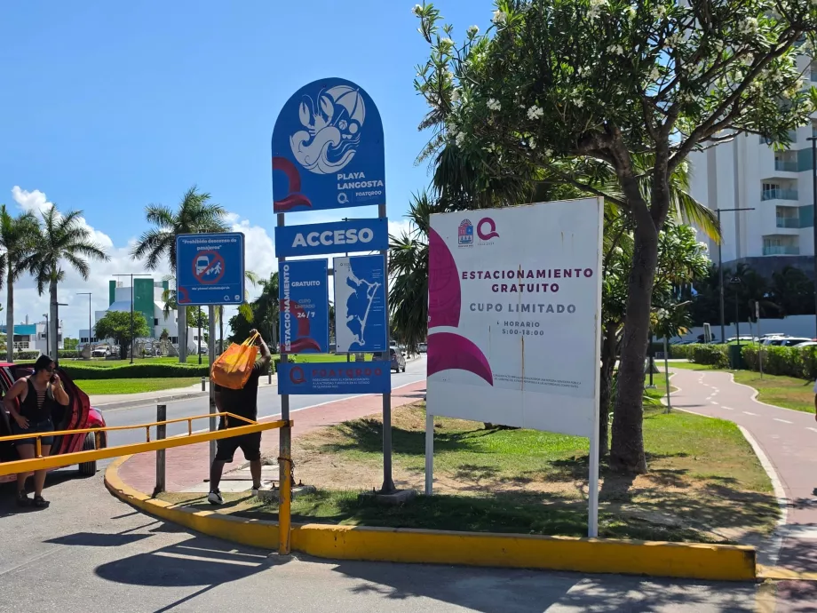 Getting to Playa Langosta