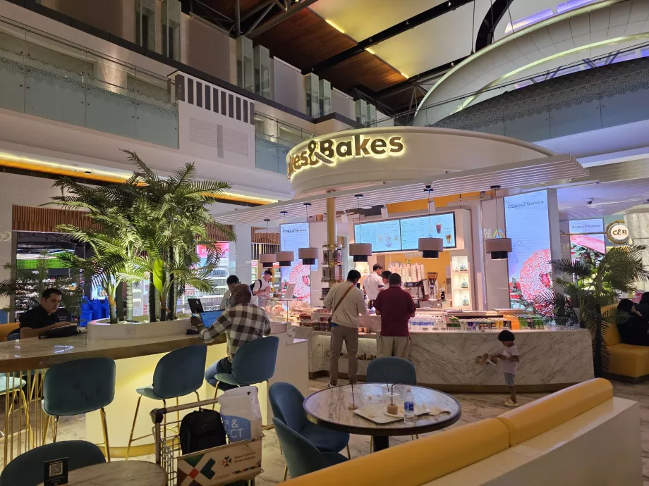 Confectionery, transit zone