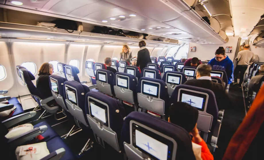 Economy class with Air Berlin