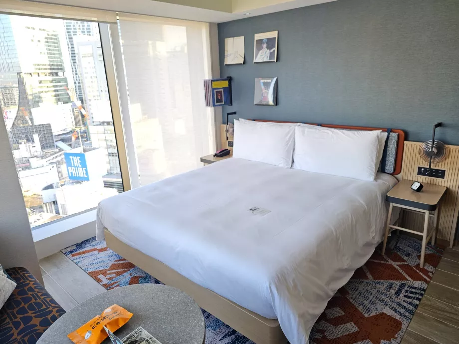 Very comfortable bed