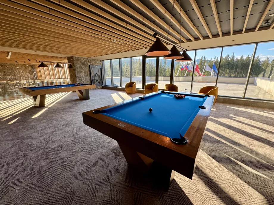 Billiard tables