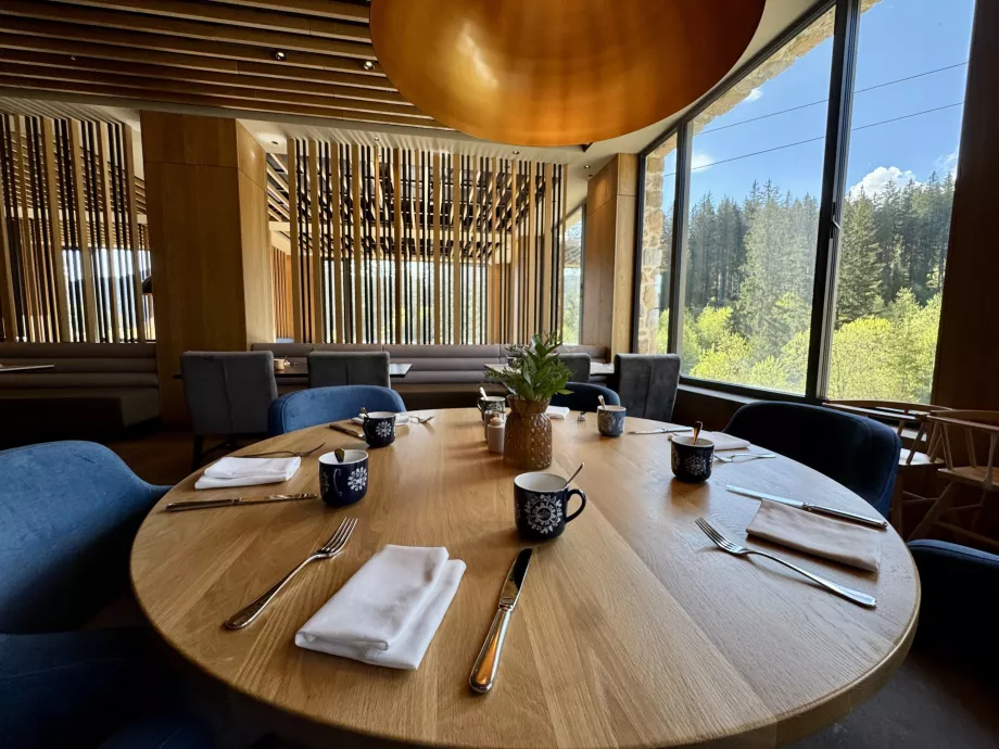 Breakfast with a view