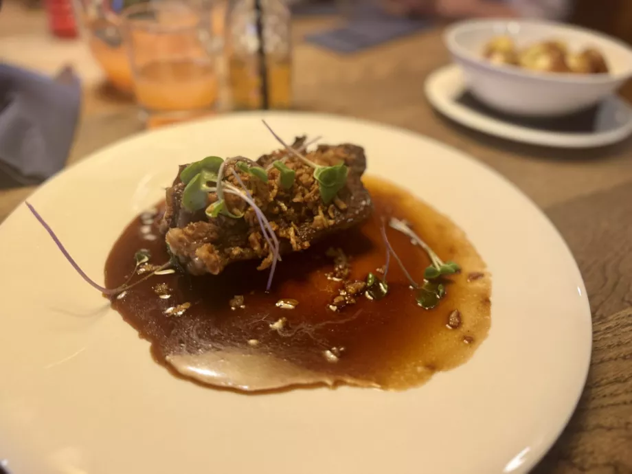 Beef on wine