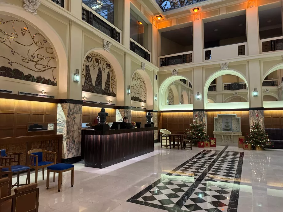 Hotel lobby and reception