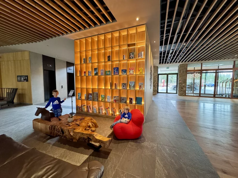 Children's corner in the lobby