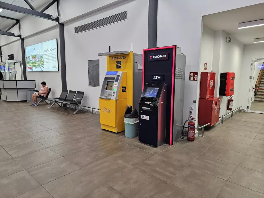 ATMs in the public area