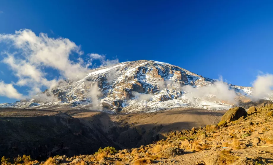 The summit of Kilimanjaro