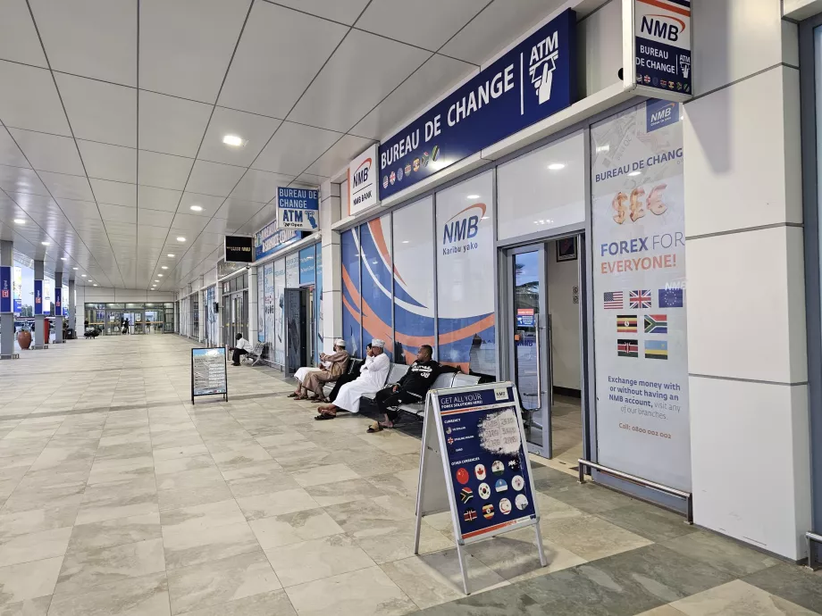 Currency exchange and ATMs