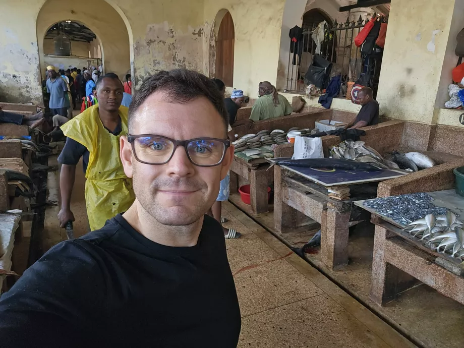 Java in the main market building