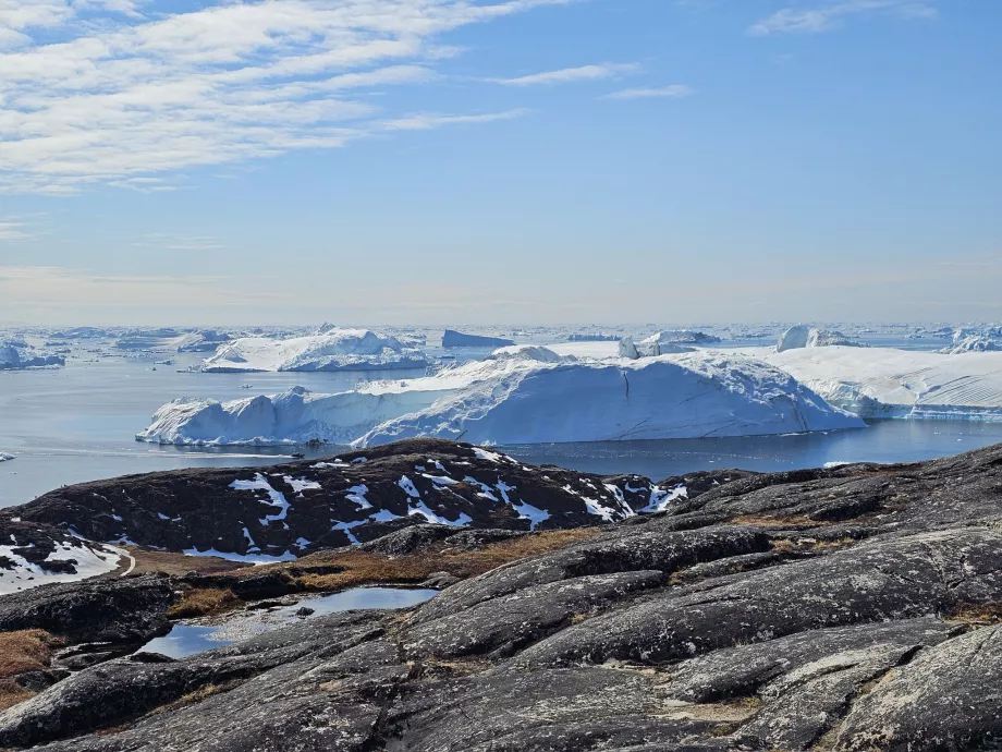 Icefiord, views from the yellow route