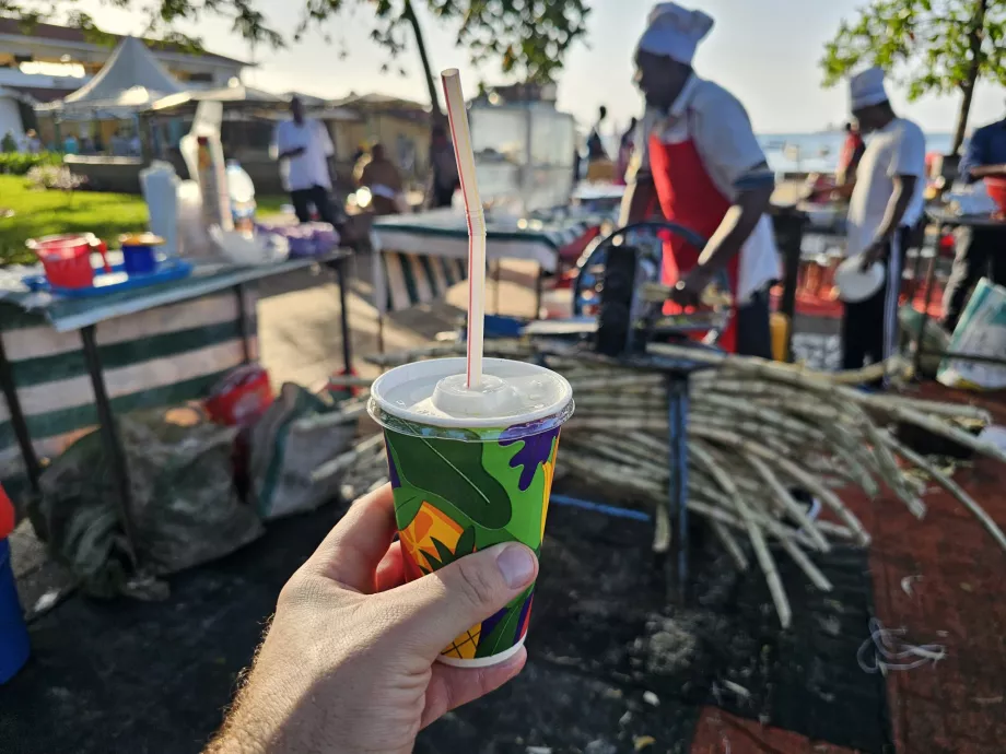 Sugar cane juice