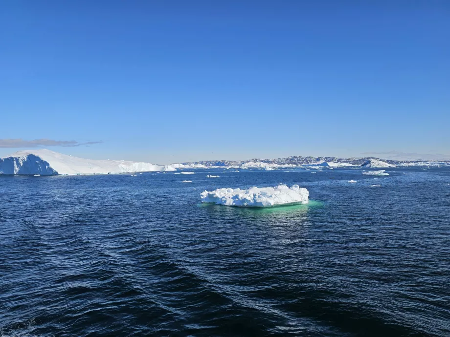 View from the deck around Ilulissat