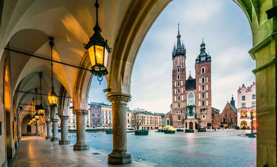 The square in Kraków