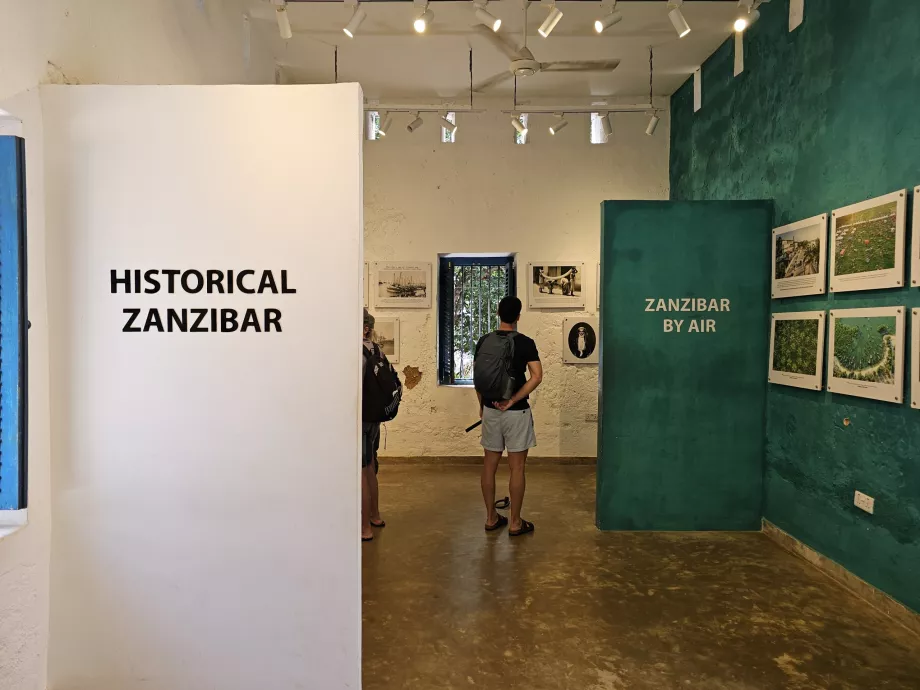 Prison Island, a small museum