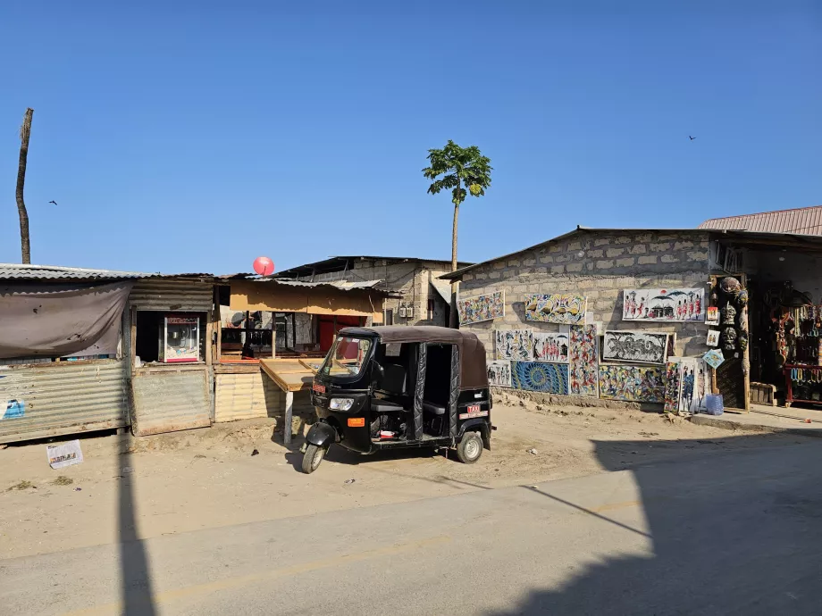 Tuk tuk in Nungwi