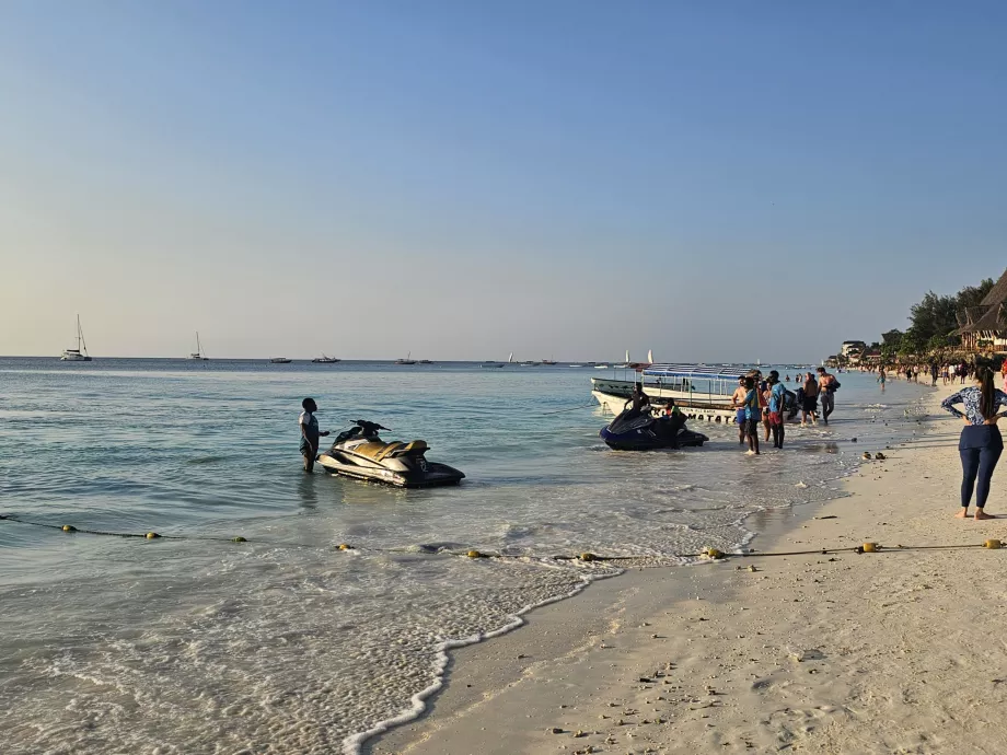 Nungwi, water sports offer