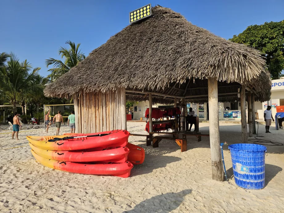 Water sports at Kendwa Beach