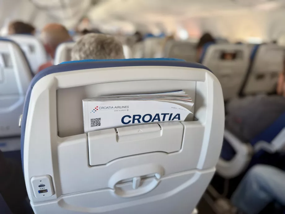 USB charging in the seat