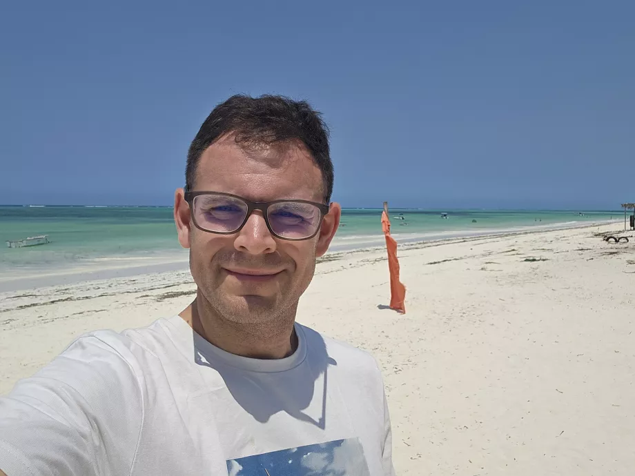 Me on Pwani-Mchangani beach