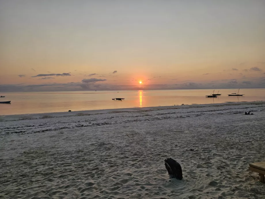 Sunrise in Jambiani