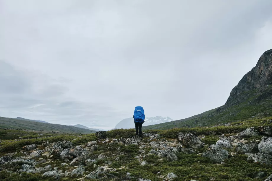 Hiking in Greenland