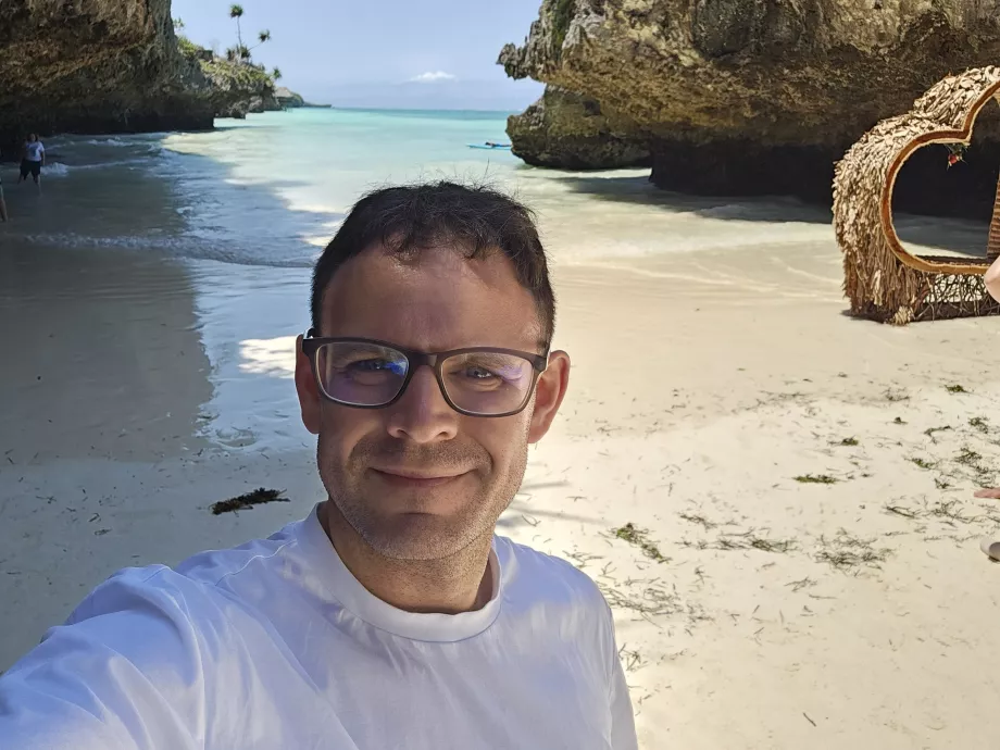 Me on Mtende Beach