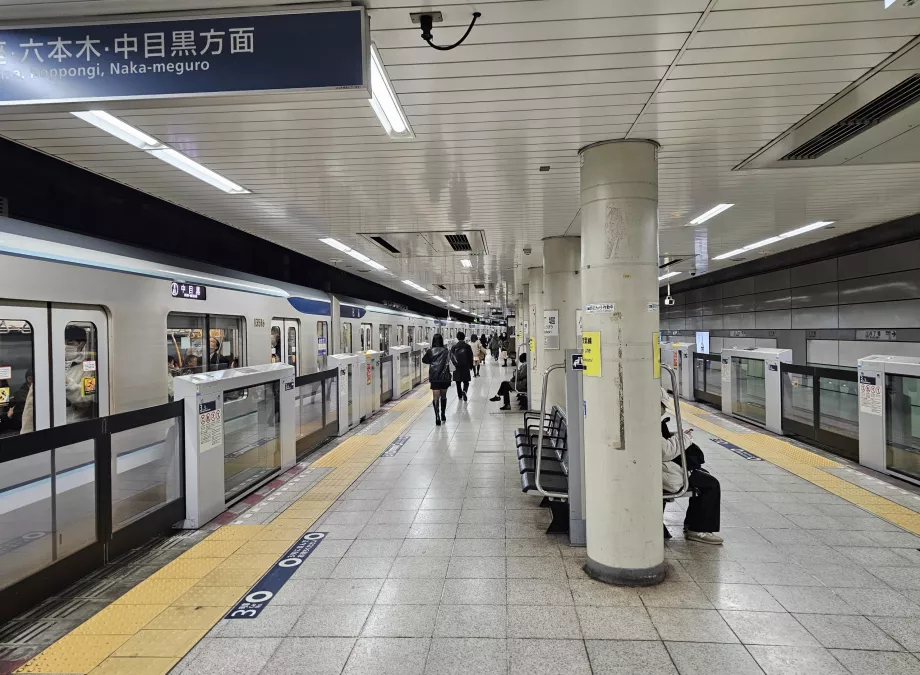 Tokyo metro stations