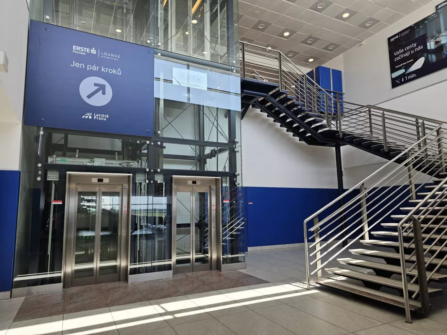 Location of the D-gates Lounge in Terminal 2