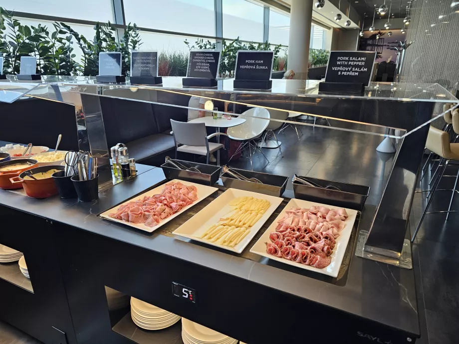 Hams and cheeses