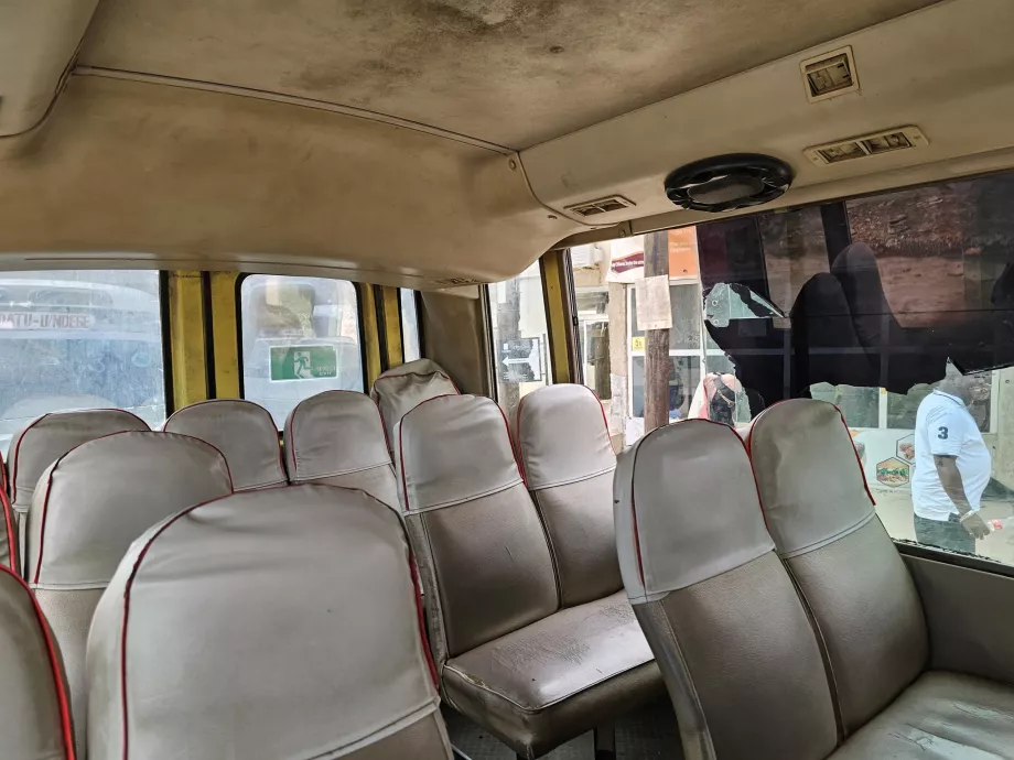 The interior she gave
