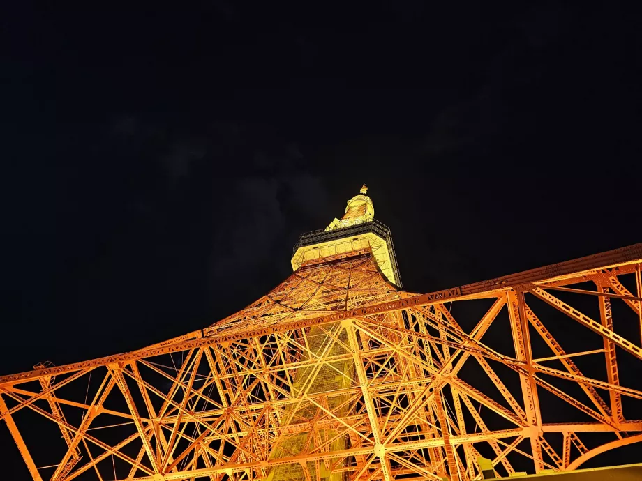 Tokyo Tower during the night