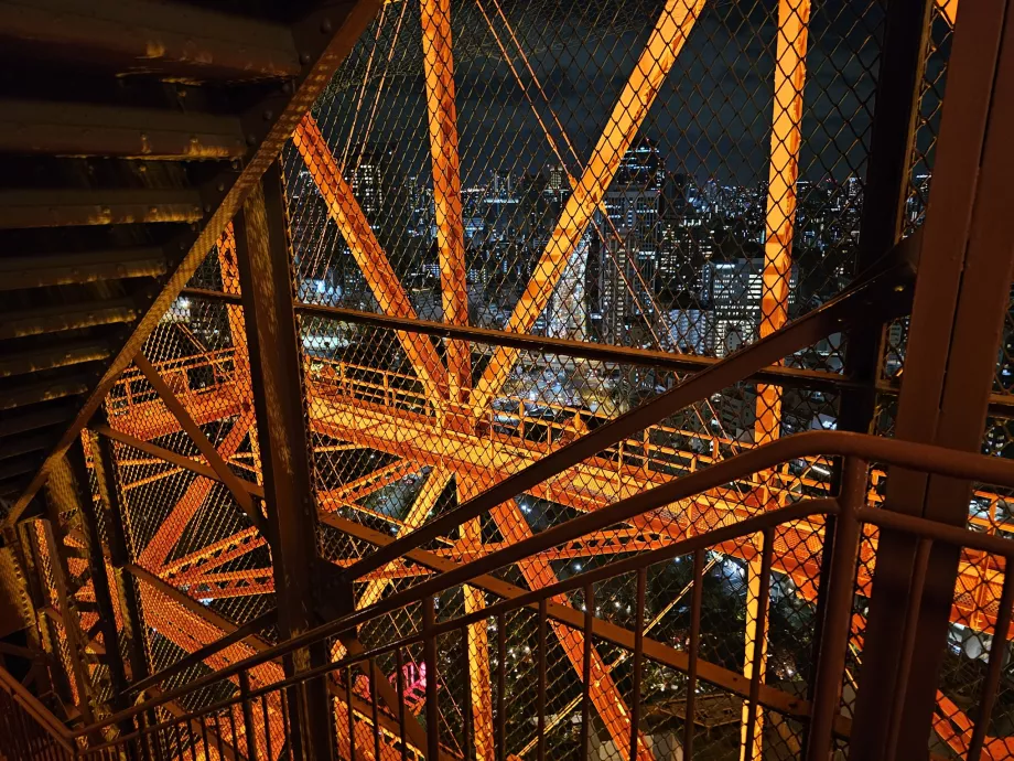 The way down the stairs