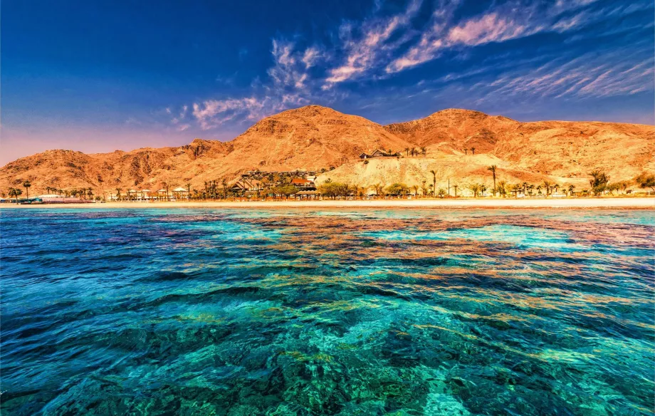 The sea in Eilat