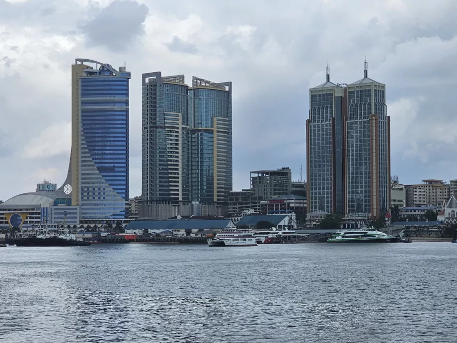 Modern centre of Dar es Salaam