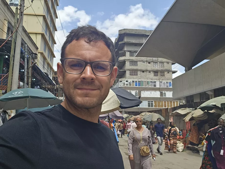 Me at Kariakoo Market