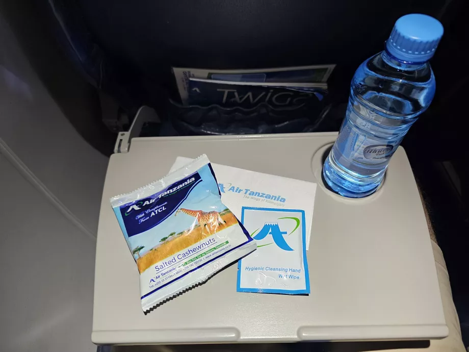 Free refreshments on domestic flights