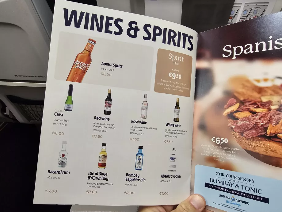 Wines and liqueurs