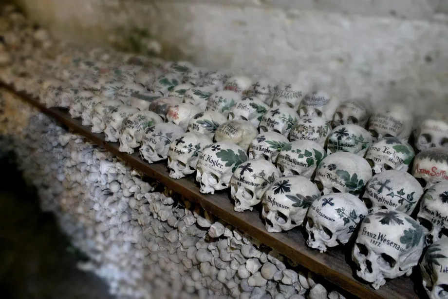 The ossuary in Hallstatt
