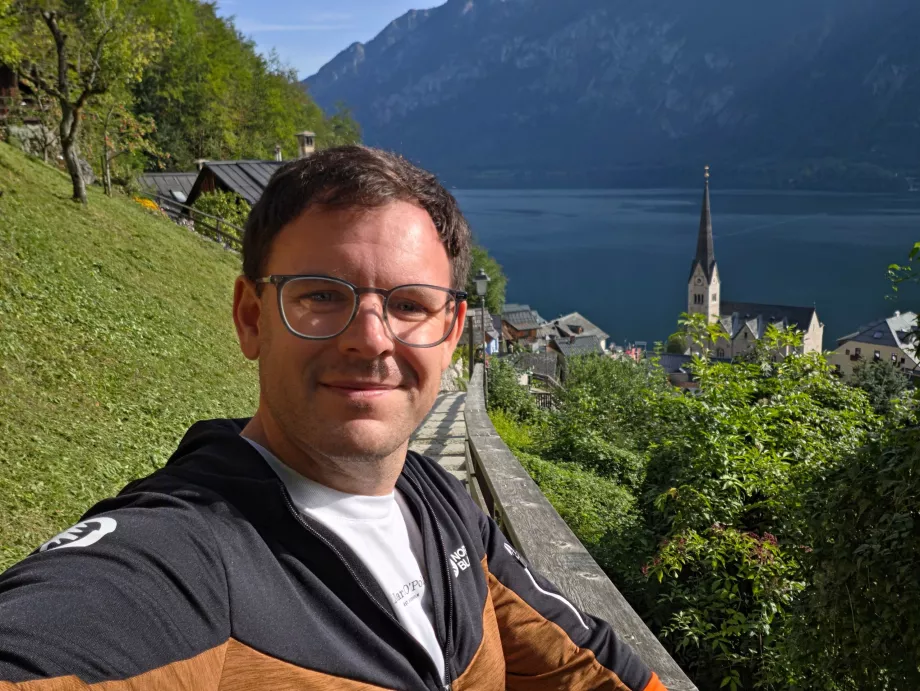 Me above Hallstatt