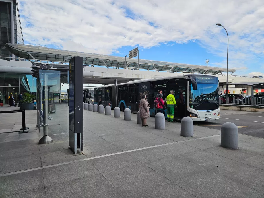 City bus to the centre of Málaga