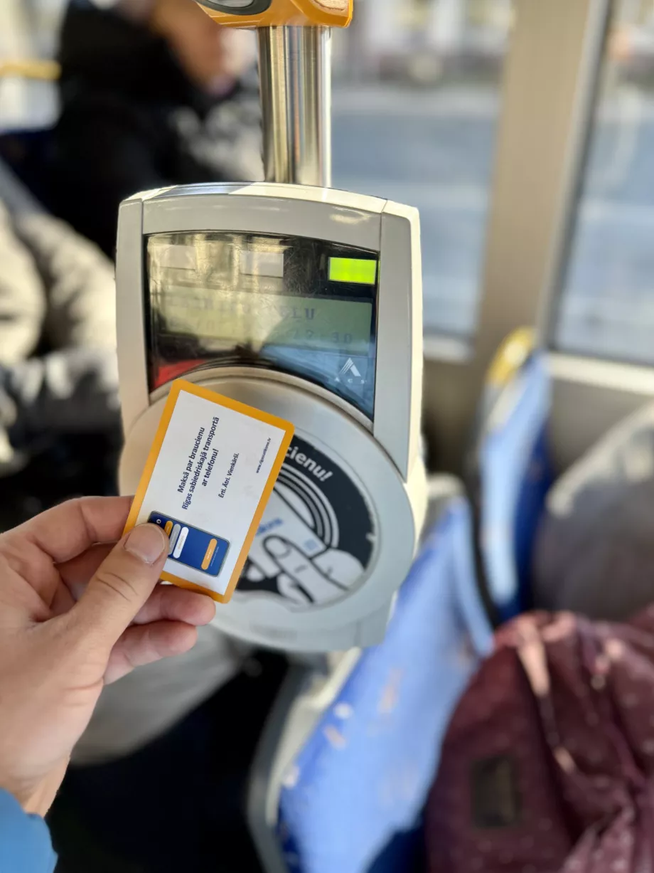 Ticket marking in public transport