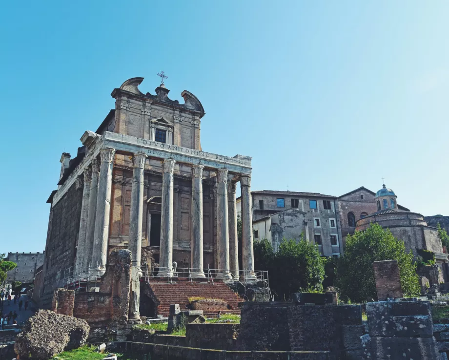 Temples of Antonina and Faustina