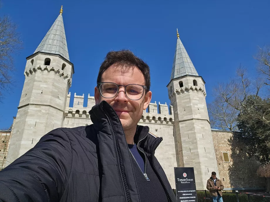 Me at Topkapi Palace