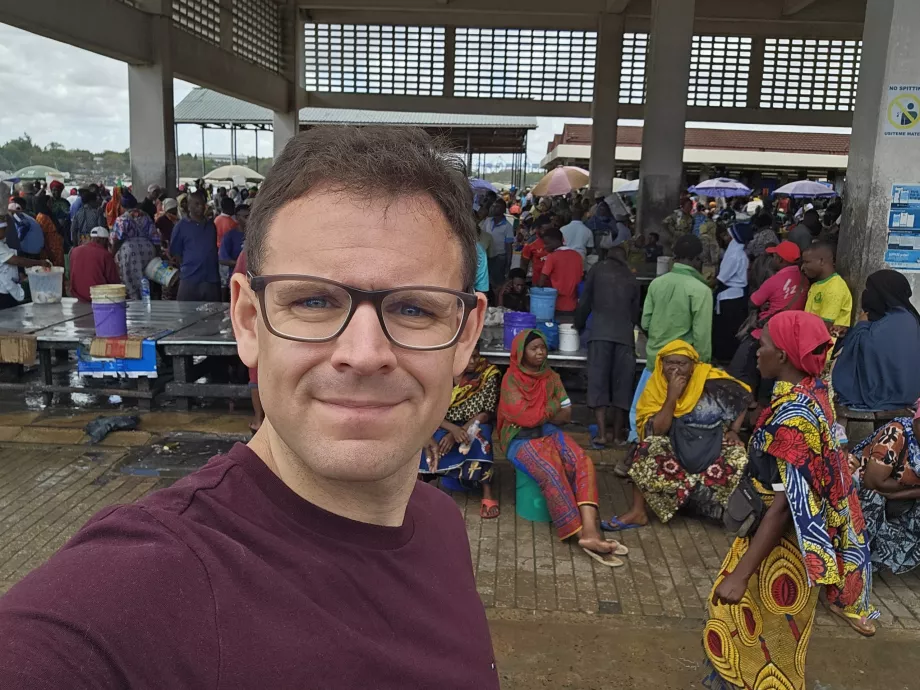 Me at Ferry Fish Market